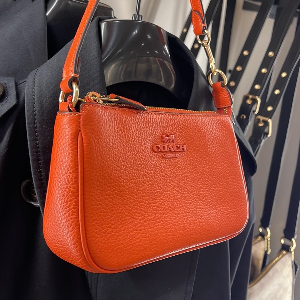 Coach Nolita 19 Gold/Mango - Picture 12 of 16